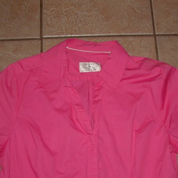 Riders by Lee Bright Pink Short Sleeve Shirt - Picture 2 of 2